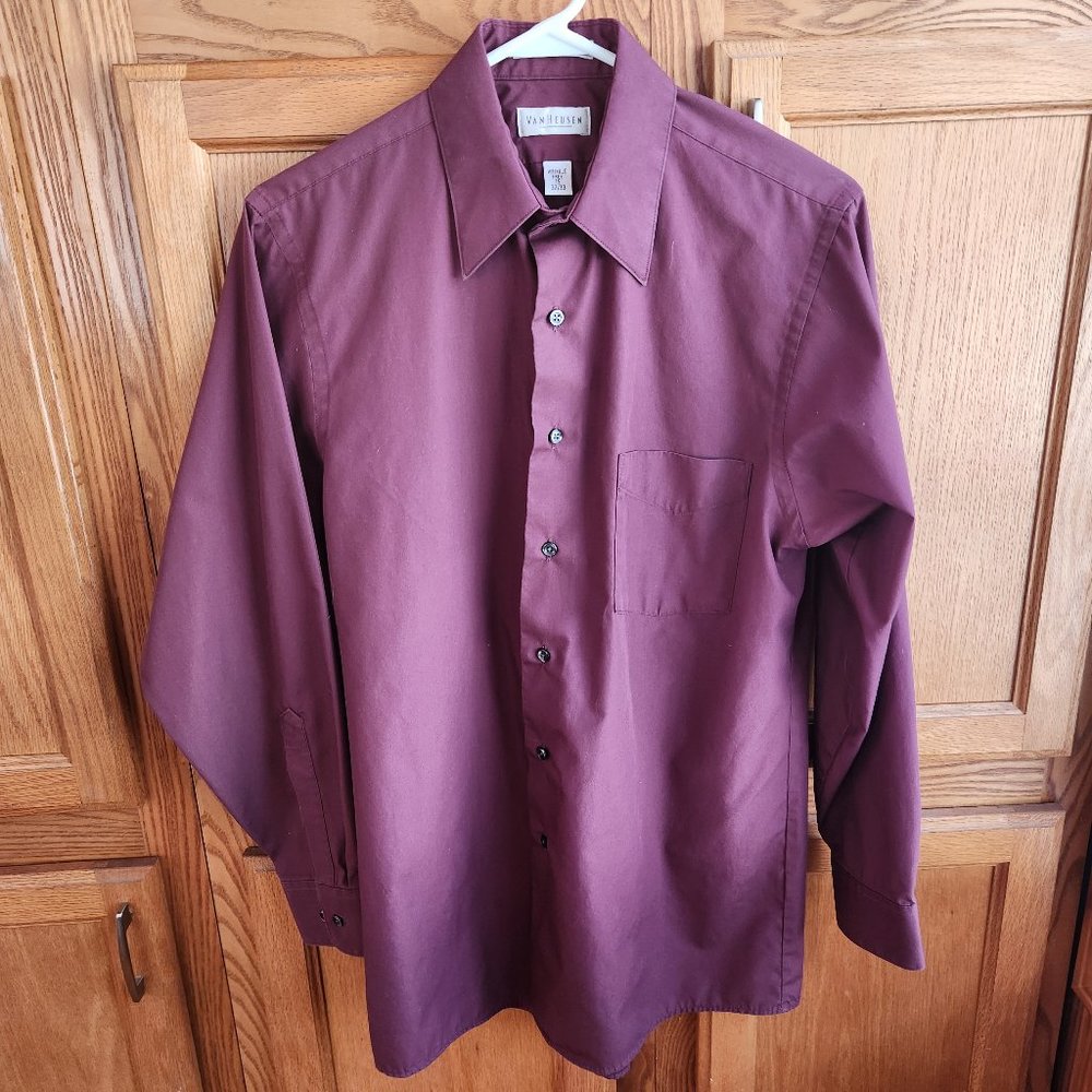 Van Heusen Men's Dress Shirt Size 15 32/33
